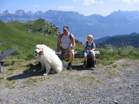 Auf 2200 Meter im Juli 2006